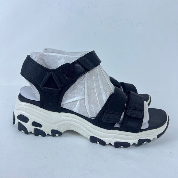 Skechers D'Lites w/ Yoga Foam | Black | Women's 7 - Picture 2 of 10